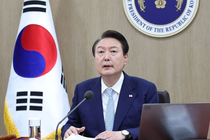 South Korean President Yoon Suk Yeol is scheduled to travel to Washington for a state visit this month.PHOTO: YONHAP/SHUTTERSTOCK