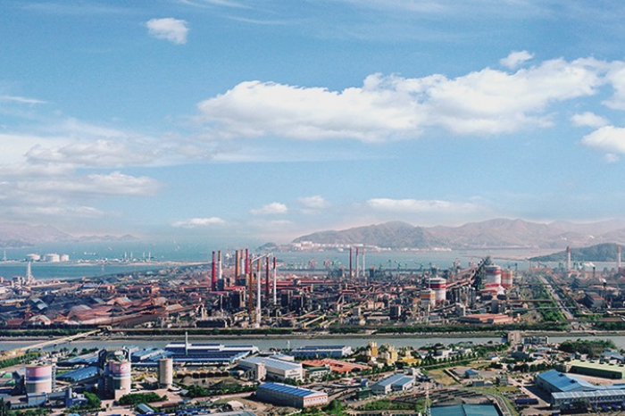 POSCO's　Gwangyang　Steelworks　(Courtesy　of　POSCO)