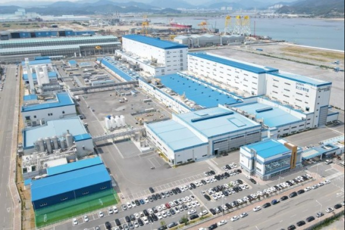 POSCO　Future　M　cathode　manufacturing　facilities　in　Gwangyang　(Courtesy　of　POSCO　Future　M)
