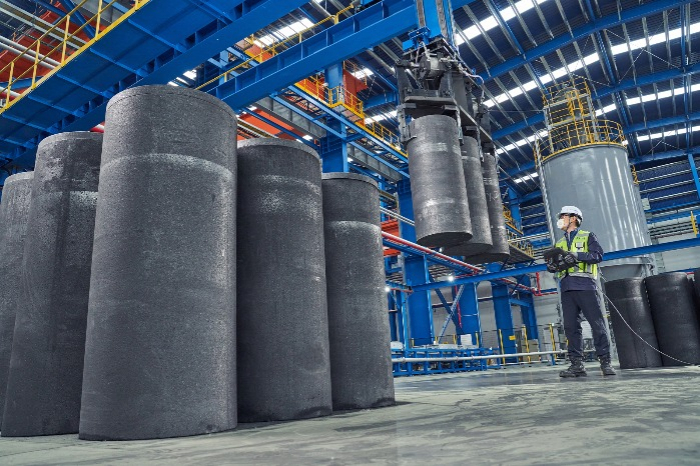 POSCO　Future　M's　synthetic　graphite　anode　factory　(Courtesy　of　POSCO　Future　M)