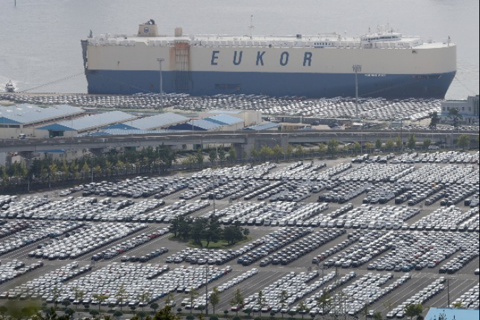 S.Korea’s　car　exports　hit　record　high　of　.4　bn　in　Q1　