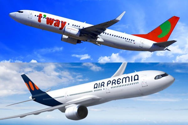 S.Korea's　Air　Premia,　T'way　compete　for　golden　routes　to　Europe