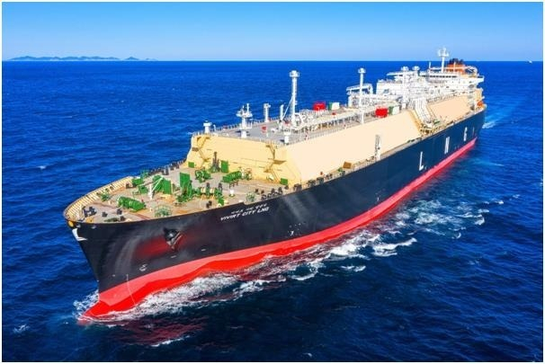 H-Line Shipping's 174K-cubic-meter LNG carrier