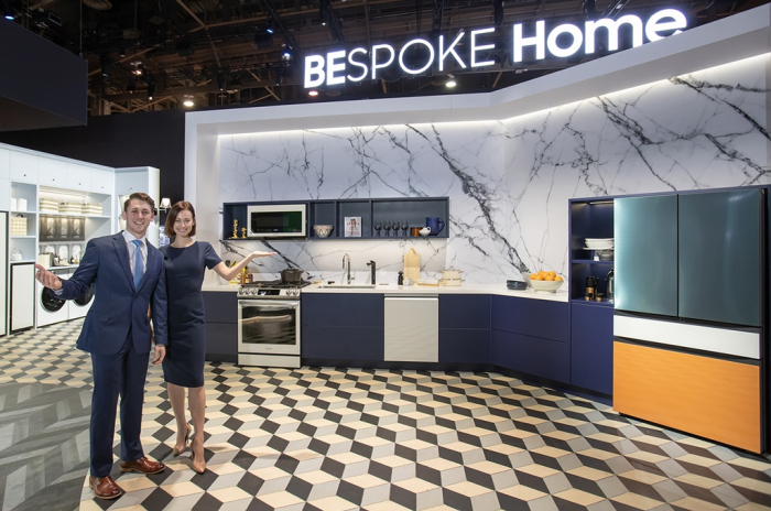 Samsung's　big-hit　home　appliance　brand　Bespoke