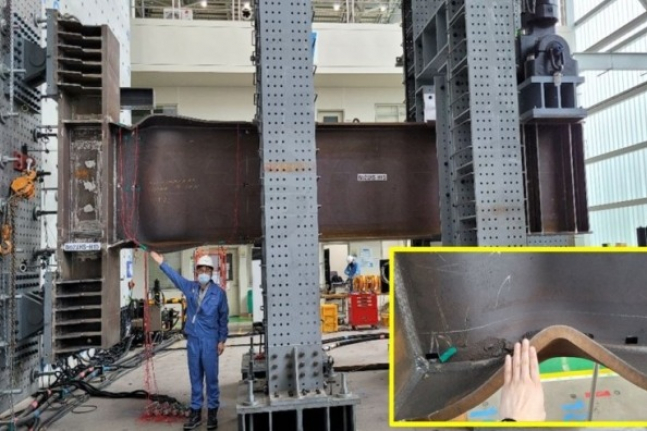 POSCO's　steel　H-beam　gets　highest　certification　for　seismic　resistance