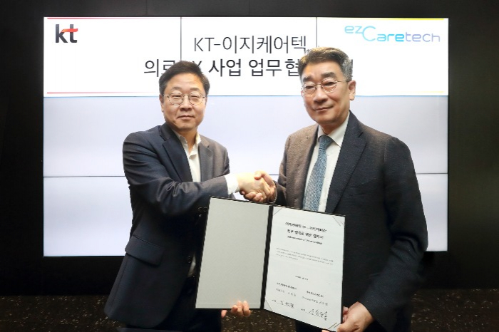 KT pursues digitalization of health care with ezCaretech