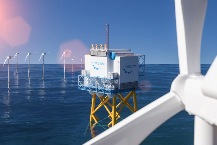 Offshore production of hydrogen renewables (Courtesy of Getty Images)