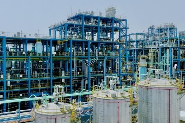 Kolon Industries' plant in Yeosu