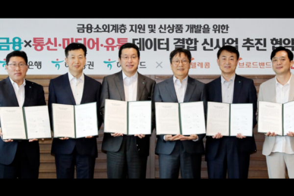 SK,　Hana　Financial　groups　to　jointly　develop　credit　rating　model　