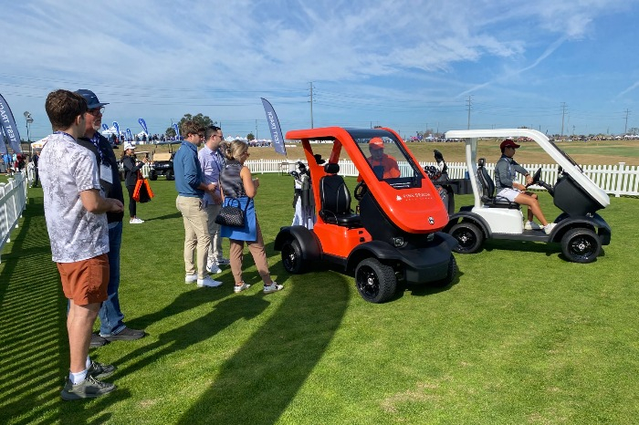 INNO-F1 showcased at the 2023 PGA Show (Courtesy of INNOMOBILITY Lab)