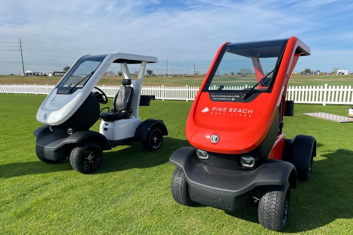 INNO-F1 showcased at the 2023 PGA Show (Courtesy of INNOMOBILITY Lab)