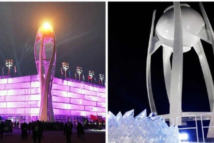 The　2018　Winter　Olympic　cauldron　designed　by　Kim　Youngse　(Courtesy　of　INNOMOBILITY　Lab)