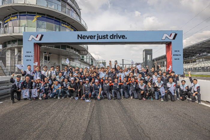 Hyundai completes Nürburgring 24 Hours for 8th consecutive year