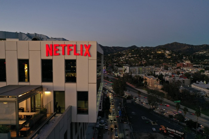 Netflix's　office　in　Los　Angeles,　CA　(Courtesy　of　Yonhap) 