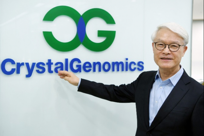 Cho　Joong-myung,　founder　and　CEO　of　CrystalGenomics 