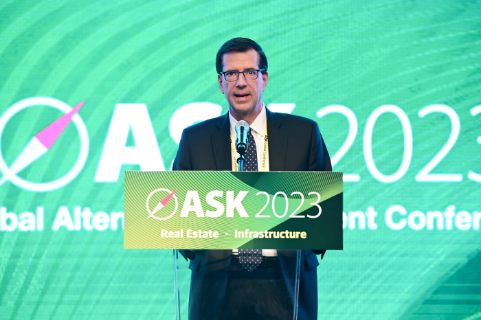 T. Richard Litton, president at Harbor Group International, speaks at ASK 2023 on May 18