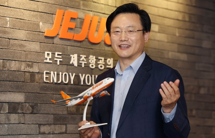 Jeju Air Chief Executive Kim E-bae