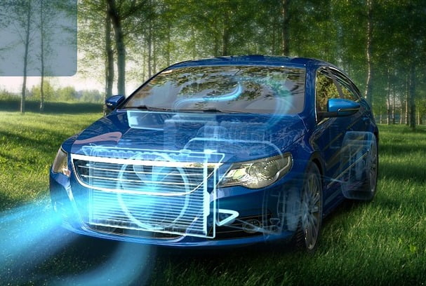 Image of Hanon's thermal and energy management systems (Courtesy of Hanon)