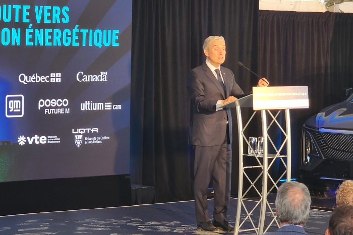 Francois-Philippe　Champagne,　Canadian　Minister　of　Innovation,　Science　and　Industry