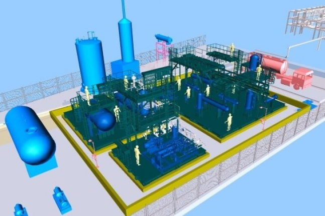 Samsung　Heavy　starts　to　construct　ammonia　test　facility