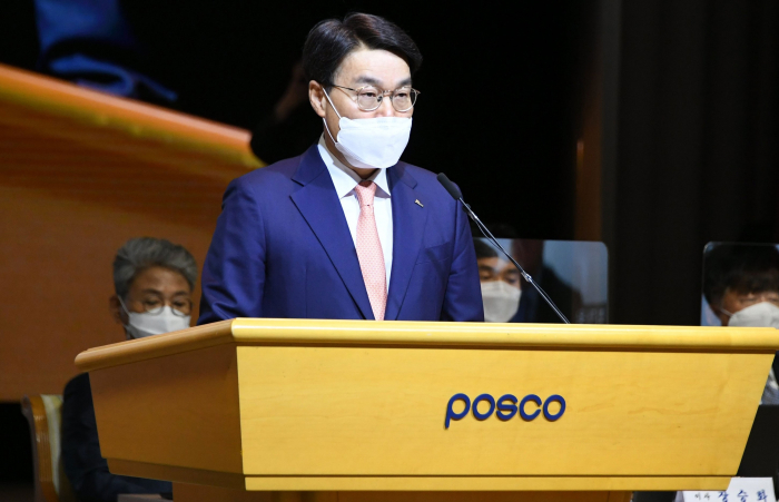 POSCO　Group　Chairman　Choi　Jeong-woo