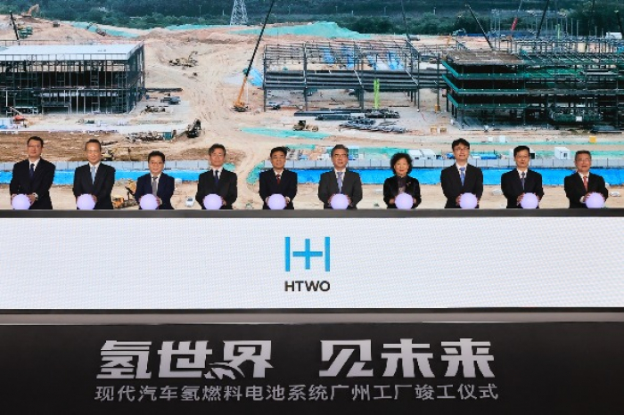 Hyundai Motor builds hydrogen fuel cell factory in China