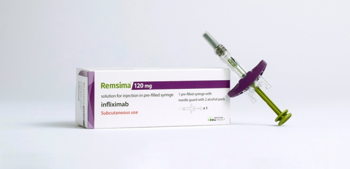 Celltrion's　Remsima　SC,　a　subcutaneous　injection　type　of　the　biosimilar