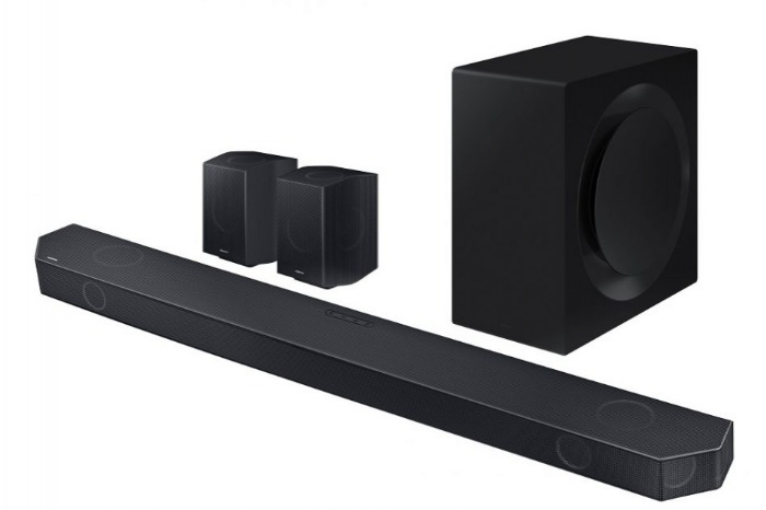 Samsung Electronics' latest premium Q-series soundbar model, the HW-Q900C (Courtesy of Samsung Electronics)