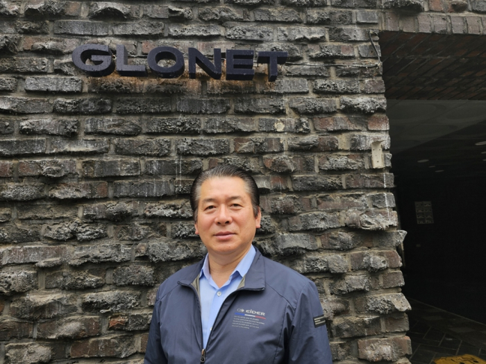 Kim　Jeong-cheol,　CEO　of　Glonet,　a　Korean　logistics　and　shipping　company