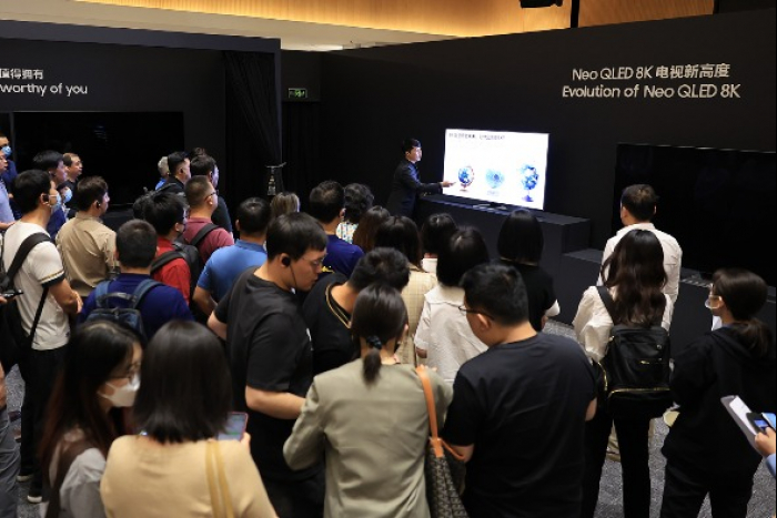 Samsung unveils 2023 model TV, home appliances in China