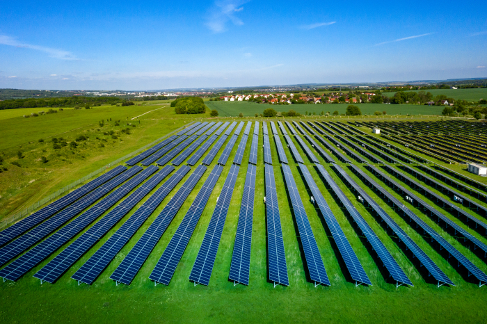 Solar energy panels (Courtesy of Getty Images)