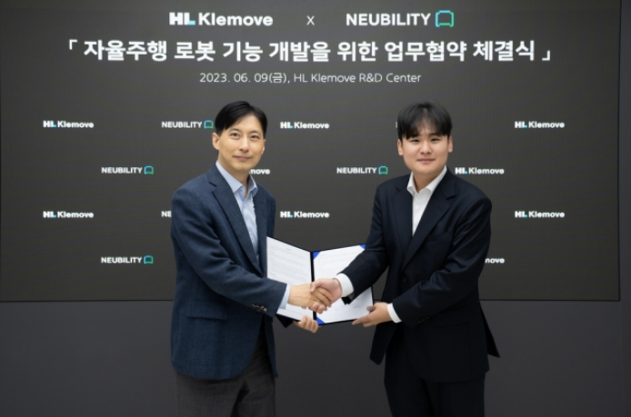 HL　Klemove　partners　with　Neubility　to　develop　self-driving　robot　　