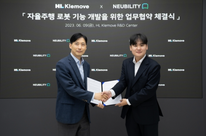 HL Klemove partners with Neubility to develop self-driving robot