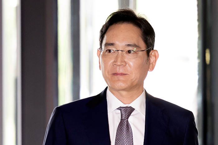 Samsung　Electronics　Chairman　Jay　Y.　Lee　(Courtesy　of　Yonhap)