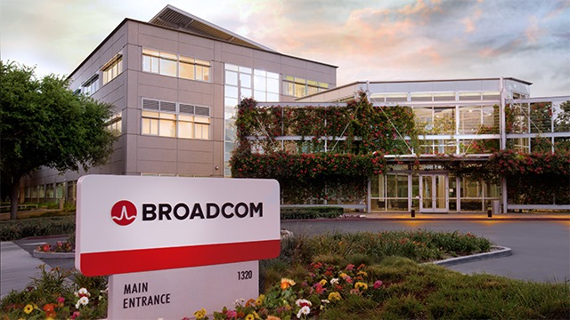 Broadcom’s　headquarters　in　San　Jose,　California　(Captured　from　Broadcom's　website)