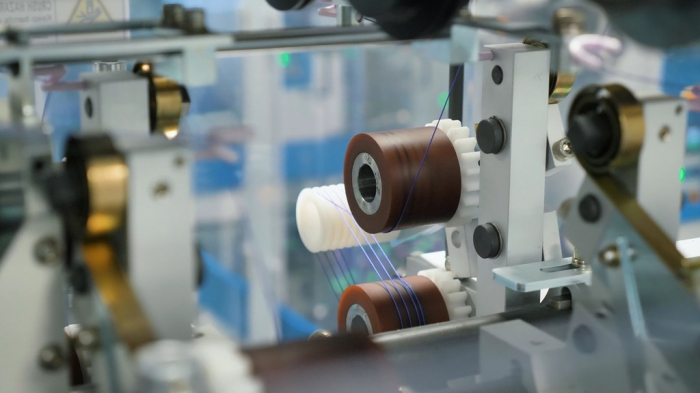 Biodegradable surgical suture yarn production facilities at Samyang's Hungary plant (Courtesy of Samyang Holdings)