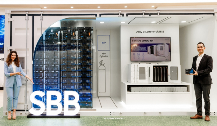Samsung SDI's battery box for residential ESS use