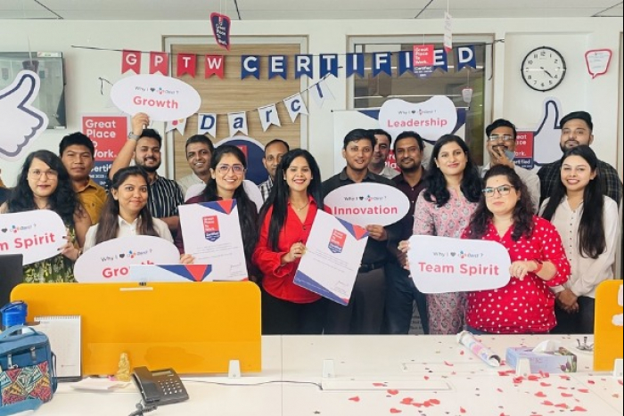 CJ Darcl certified as best workplace in India by GPTW