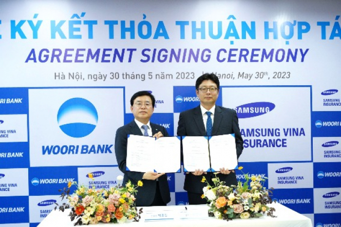 Woori　Bank　Vietnam,　Samsung　Vina　Insurance　team　up　for　bancassurance　　　