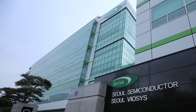Seoul　Semiconductor's　headquarters　in　Ansan,　40　kilometers　south　of　the　Korean　capital　(Courtesy　of　Seoul　Semiconductor)