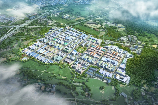 Aerial　view　of　Hanwha　Solution’s　H-Techno　Valley　(Courtesy　of　Hanwha　Solution)