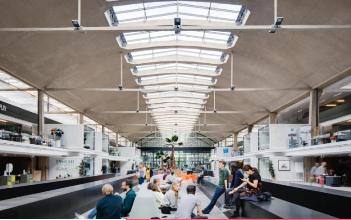Station F in Paris, France (Courtesy of Station F)