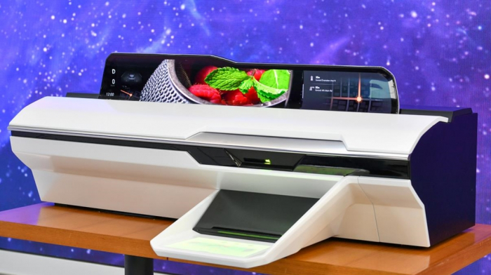 Hyundai's 34-inch swivel automotive screen