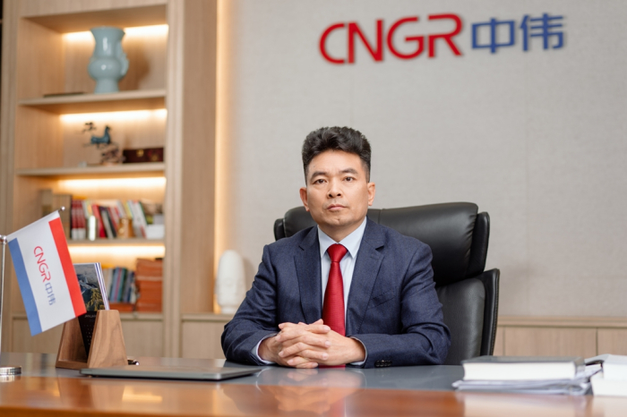 Weiming　Deng,　founder　and　chairman　of　CNGR,　the　world’s　top　battery　precursor　maker