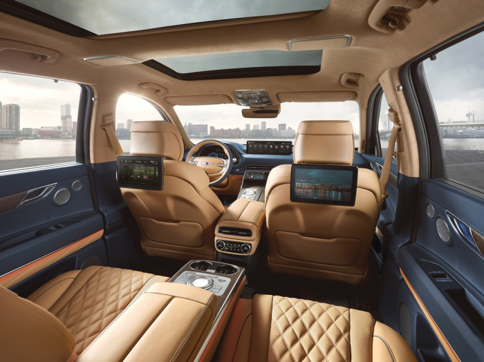 Interior of the GV80
