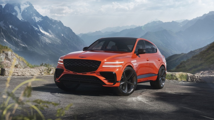 The Genesis GV80 Coupe Concept (Courtesy of Hyundai Motor)