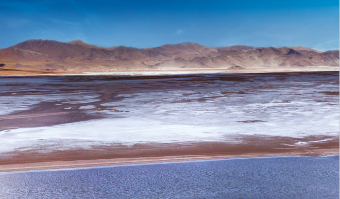 POSCO　in　2018　acquired　the　Hombre　Muerto　salt　lake　in　Argentina　to　mine　salt　water　lithium　(Courtesy　of　POSCO)