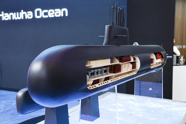 Hanwha Ocean succeeds in localizing key submarine acoustic equipment