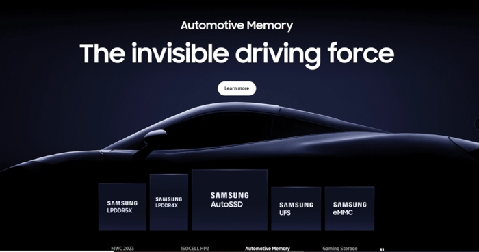 Samsung's automotive chip lineup