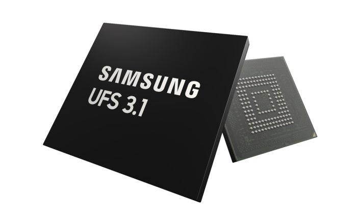 Samsung's UFS 3.1 automotive chip